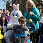 Golden Egg Winner, 2014 Matthew Duncan, With proud Mum & The Paisley Easter Bunny