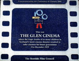 Glen Cinema Plaque