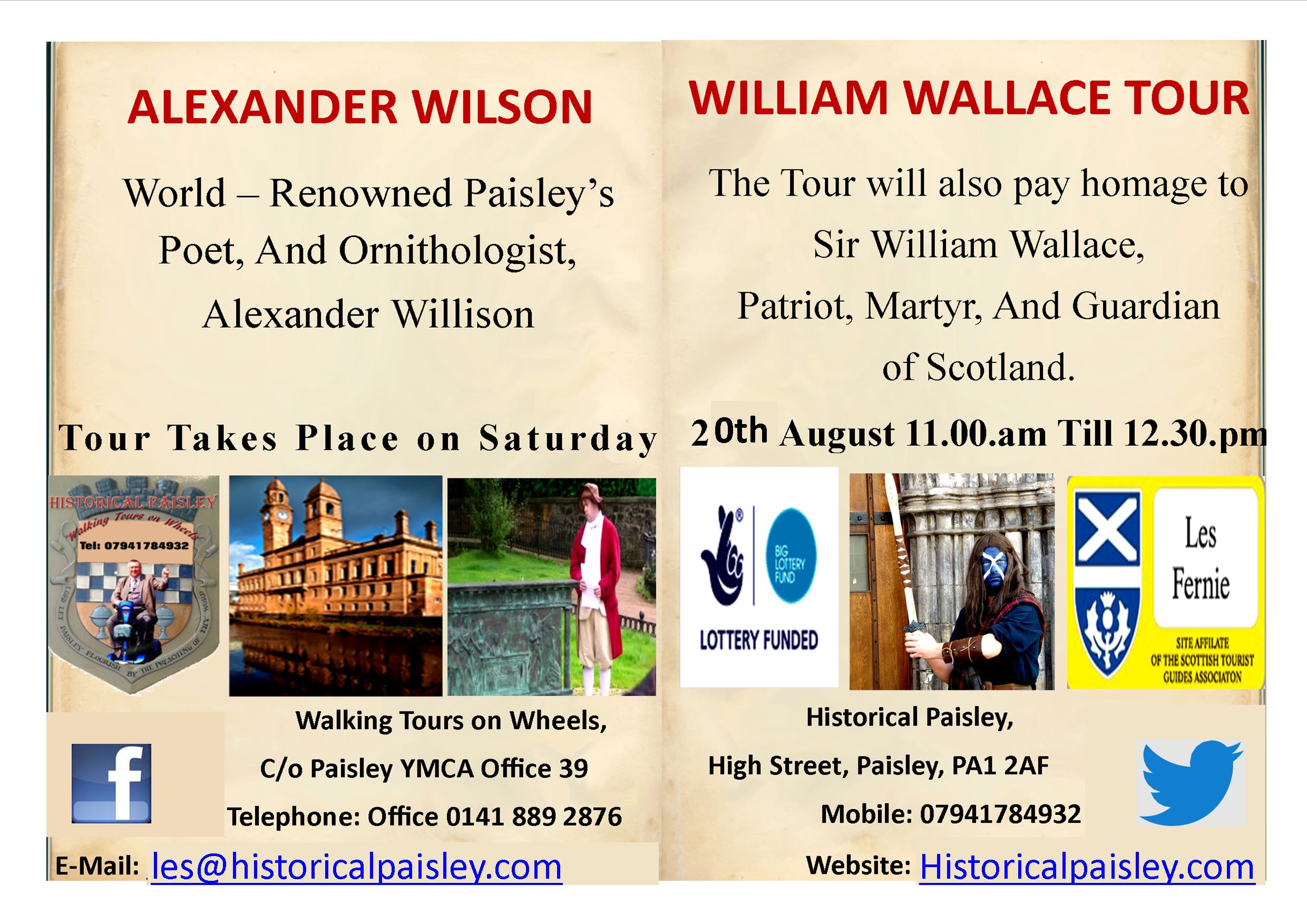Publication image doc 20th August Wallace Wilson image Paisley